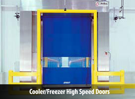 Cooler/Freezer High Speed Doors