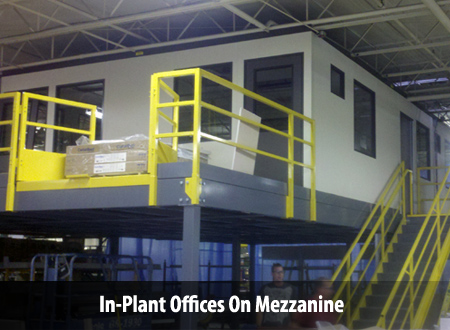 In-Plant Offices on Mezzanine