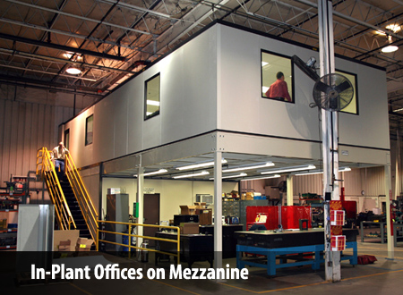 In-Plant Offices on Mezzanine
