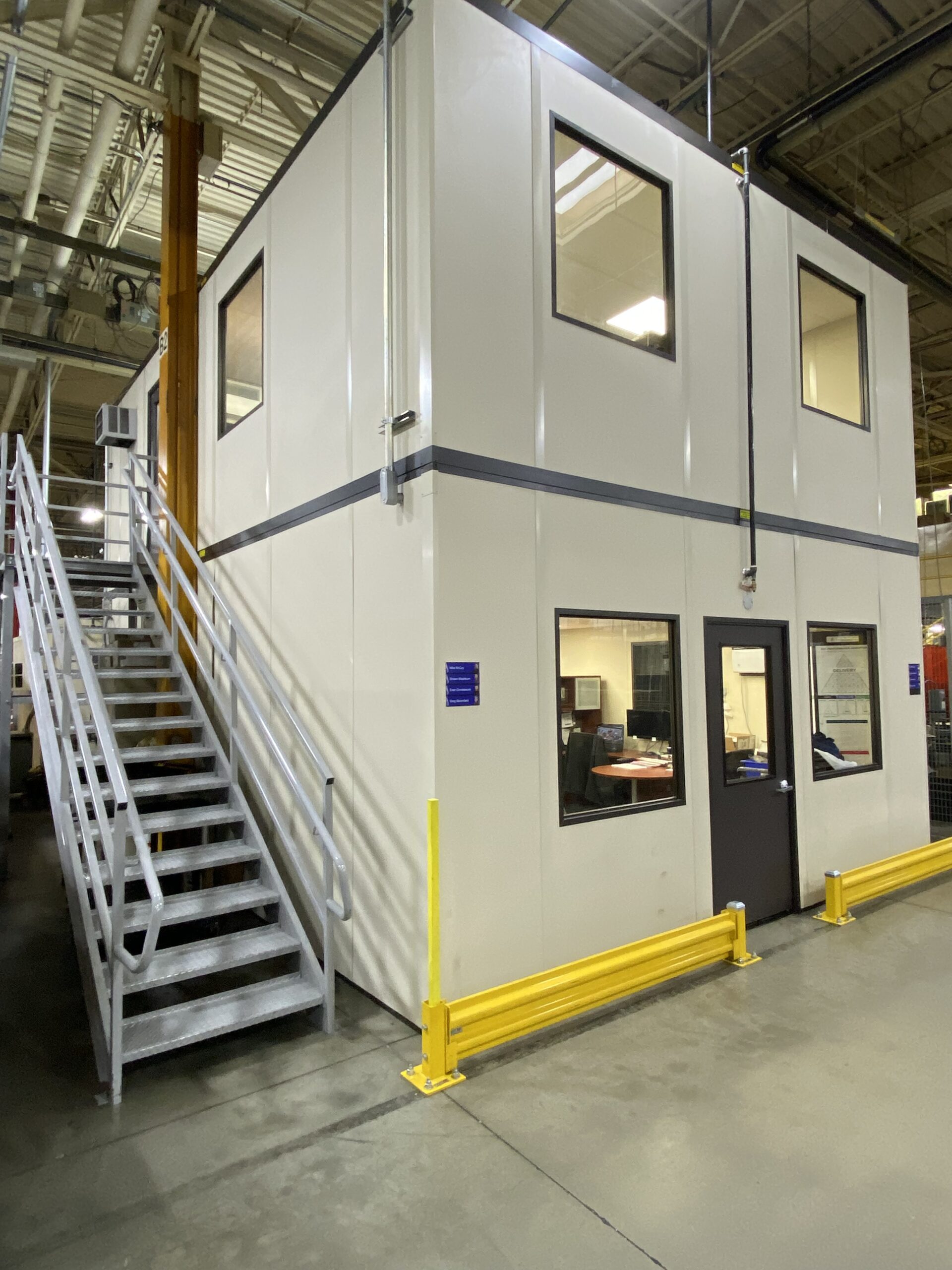 2 Story Modular Office with Custom Stair