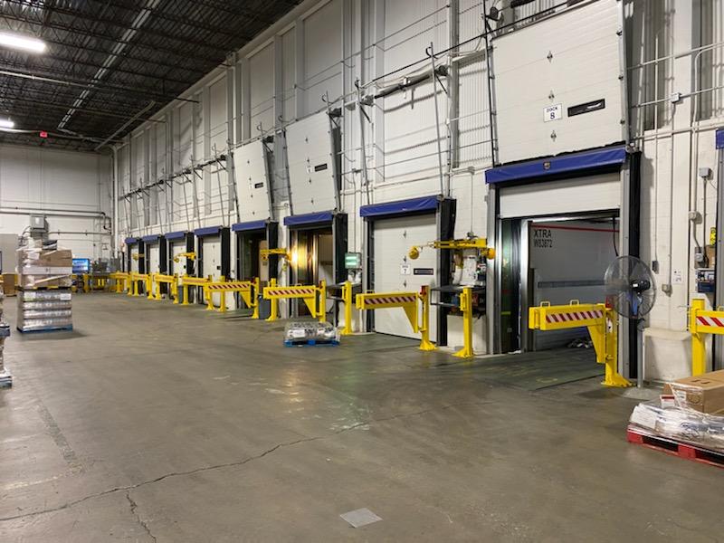 Loading Dock Gates Yellow Heavy-Duty Loading Dock Gates